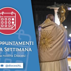 Gli appuntamenti della settimana in Diocesi:  gli eventi 8 – 15 ottobre 2020