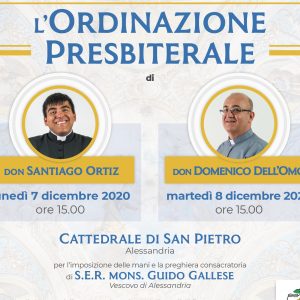 Don Santiago e Don Domenico sacerdoti: tutte le informazioni per partecipare alle ordinazioni