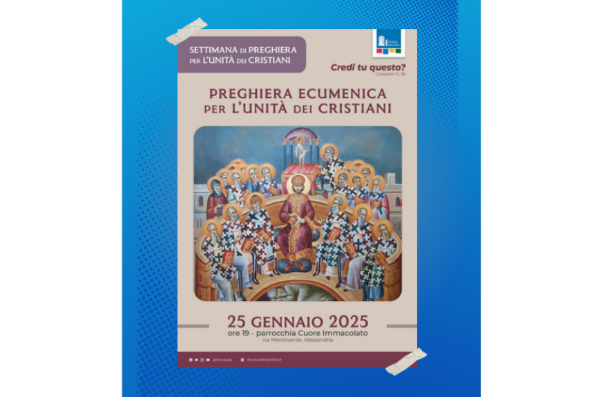 Uniti nella fede: preghiera ecumenica per l’unità dei Cristiani