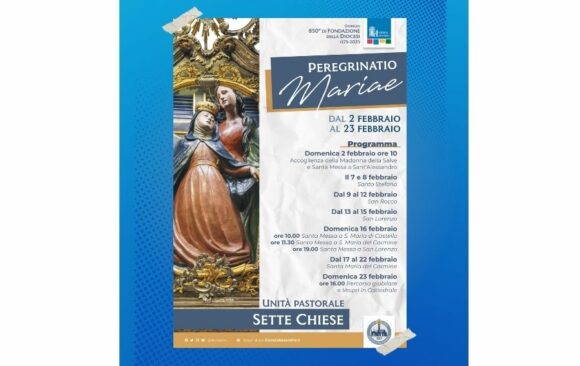 Peregrinatio Mariae 2025: la Madonna della Salve arriva nell’unità pastorale Sette Chiese