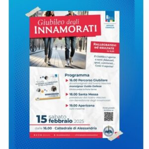 Giubileo degli innamorati: appuntamento sabato 15 febbraio in Cattedrale 