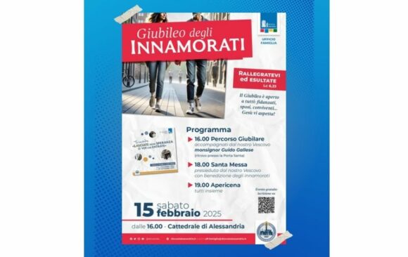 Giubileo degli innamorati: appuntamento sabato 15 febbraio in Cattedrale 