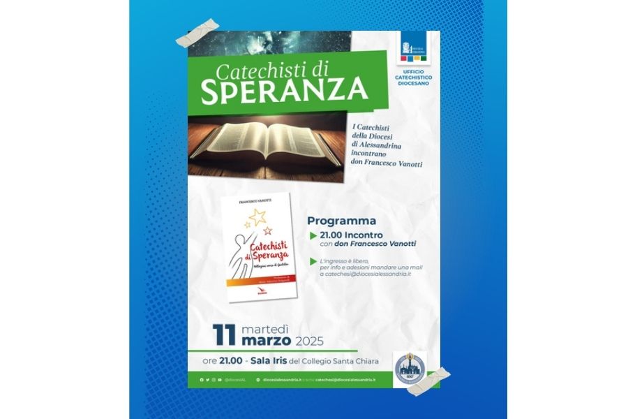 Ufficio catechistico diocesano: “Lettera aperta” ai catechisti – incontro 11 marzo 2025 con Don Francesco Vanotti