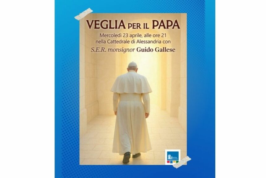 Veglia di preghiera per Papa Francesco mercoledì 23 aprile 2025 in Cattedrale