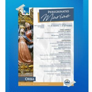 Peregrinatio Mariae 2025: la Madonna della Salve arriva nell’unità pastorale Orba