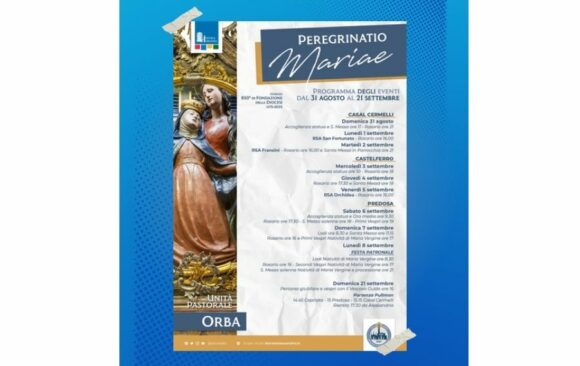 Peregrinatio Mariae 2025: la Madonna della Salve arriva nell’unità pastorale Orba