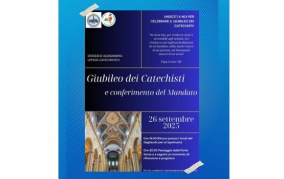 Giubileo dei Catechisti e conferimento del Mandato: appuntamento il 26 settembre