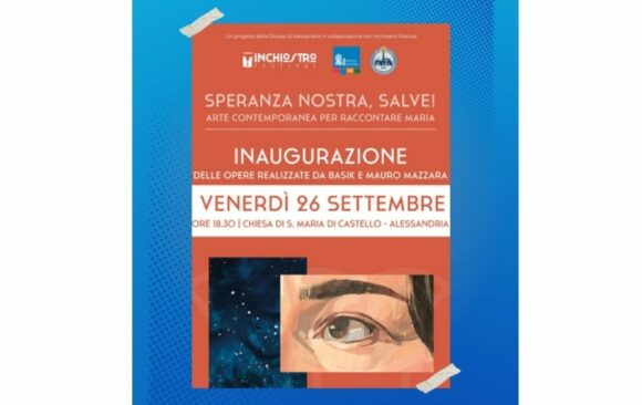 “𝗦𝗽𝗲𝗿𝗮𝗻𝘇𝗮 𝗻𝗼𝘀𝘁𝗿𝗮, 𝗦𝗮𝗹𝘃𝗲!”: inaugurazione delle opere di Basik e Mauro Mazzara