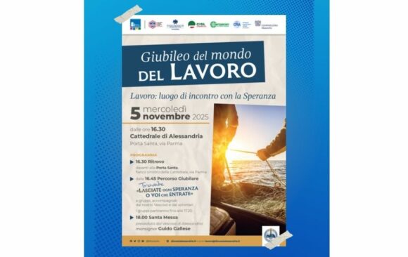 Giubileo del mondo del Lavoro: l’appuntamento è il 5 novembre 2025 Giubileo del mondo del Lavoro: l’appuntamento è il 5 novembre 2025