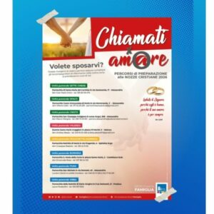 Percorsi di preparazione alle nozze cristiane: “Chiamati per amore” Percorsi di preparazione alle nozze cristiane: “Chiamati per amore”