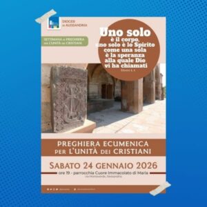 Settimana di Preghiera per l’Unità dei Cristiani: preghiera ecumenica il 24 gennaio 2026