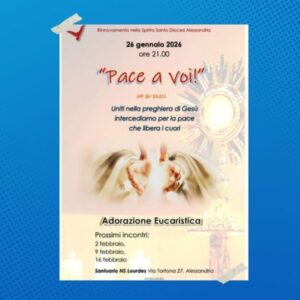 Adorazione Eucaristica a cura del Rinnovamento nello Spirito Santo Adorazione Eucaristica a cura del Rinnovamento nello Spirito Santo