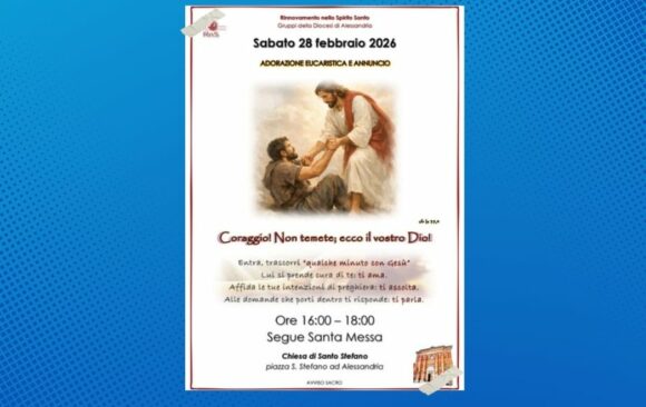 Adorazione eucaristica e annuncio sabato 28 febbraio alla chiesa di Santo Stefano