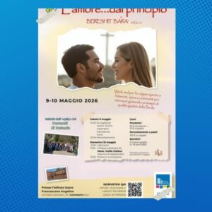 L’amore … dal principio – “Bereshit Barà”: weekend per coppie 9-10 maggio a Castelspina (AL)