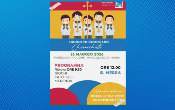 Incontro diocesano dei chierichetti: appuntamento il 16 maggio