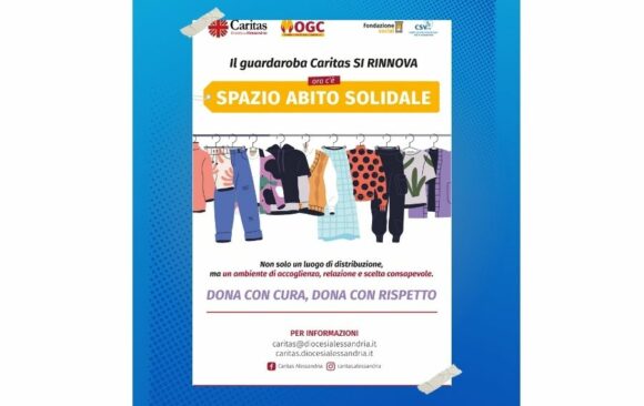 Uno spazio solidale: il guardaroba della Caritas cambia “abito” Uno spazio solidale: il guardaroba della Caritas cambia “abito”