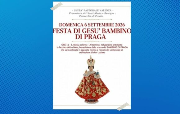 Festa di Gesù Bambino di Praga: appuntamento domenica 6 settembre 2026 Festa di Gesù Bambino di Praga: appuntamento domenica 6 settembre 2026